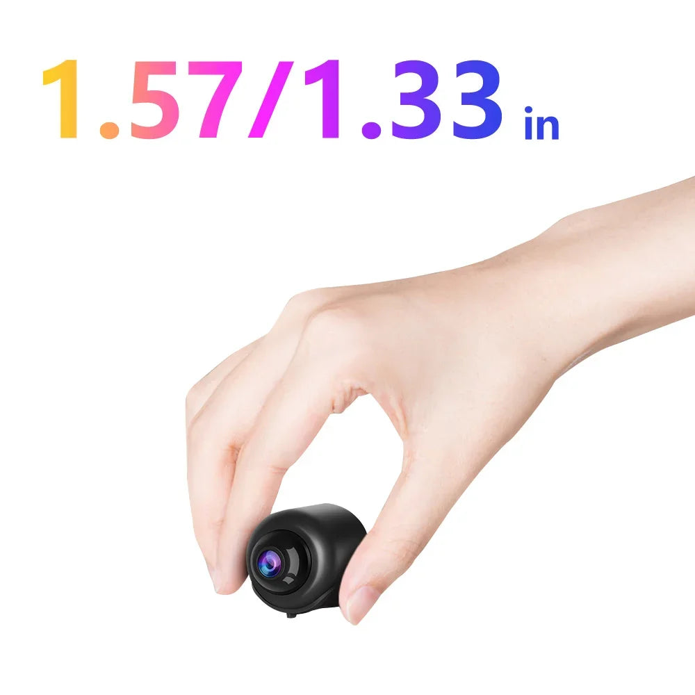 New Mini Camera 2024 X5 Intelligent WiFi Mini Camera Home Indoor Night Vision Safety Protection Audio Video Recorder