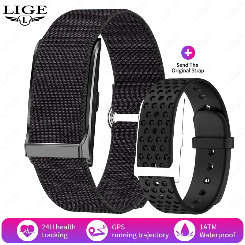 Smart Wristband Wearable Fitness Multi-Sport All-Day Automatic Continuous Monitoring Health Data Improve Sleep Stress Wellness