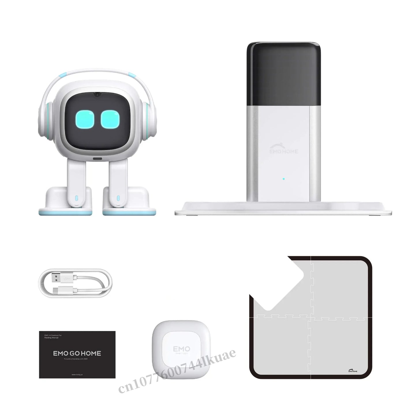 EMO Electronic Robot Ai Pet Desktop Voice Interaction Handsome Senior Intelligent Automation Robots Holiday Children Gifts