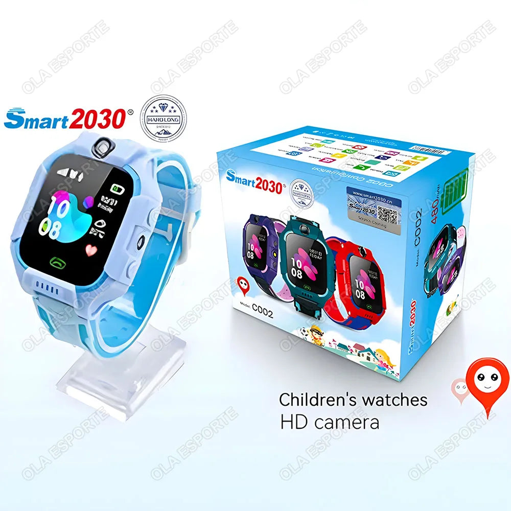 Kids smart watch with sim card and GPS to track your son