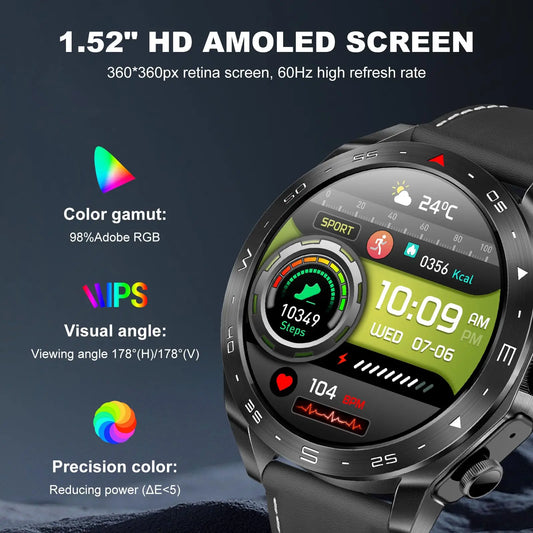 2025 New Smart Watch future design with wireless headset