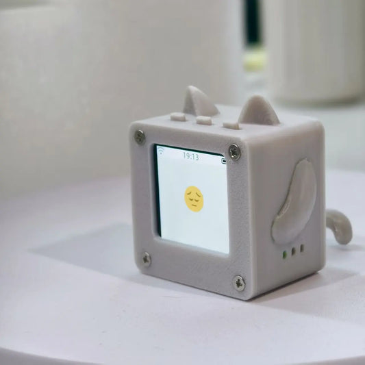 DeepSeek XiaoZhi Mini AI Robot | Smart Voice Chat, Emotional Companion & Interactive Learning,Portable Tech Gift