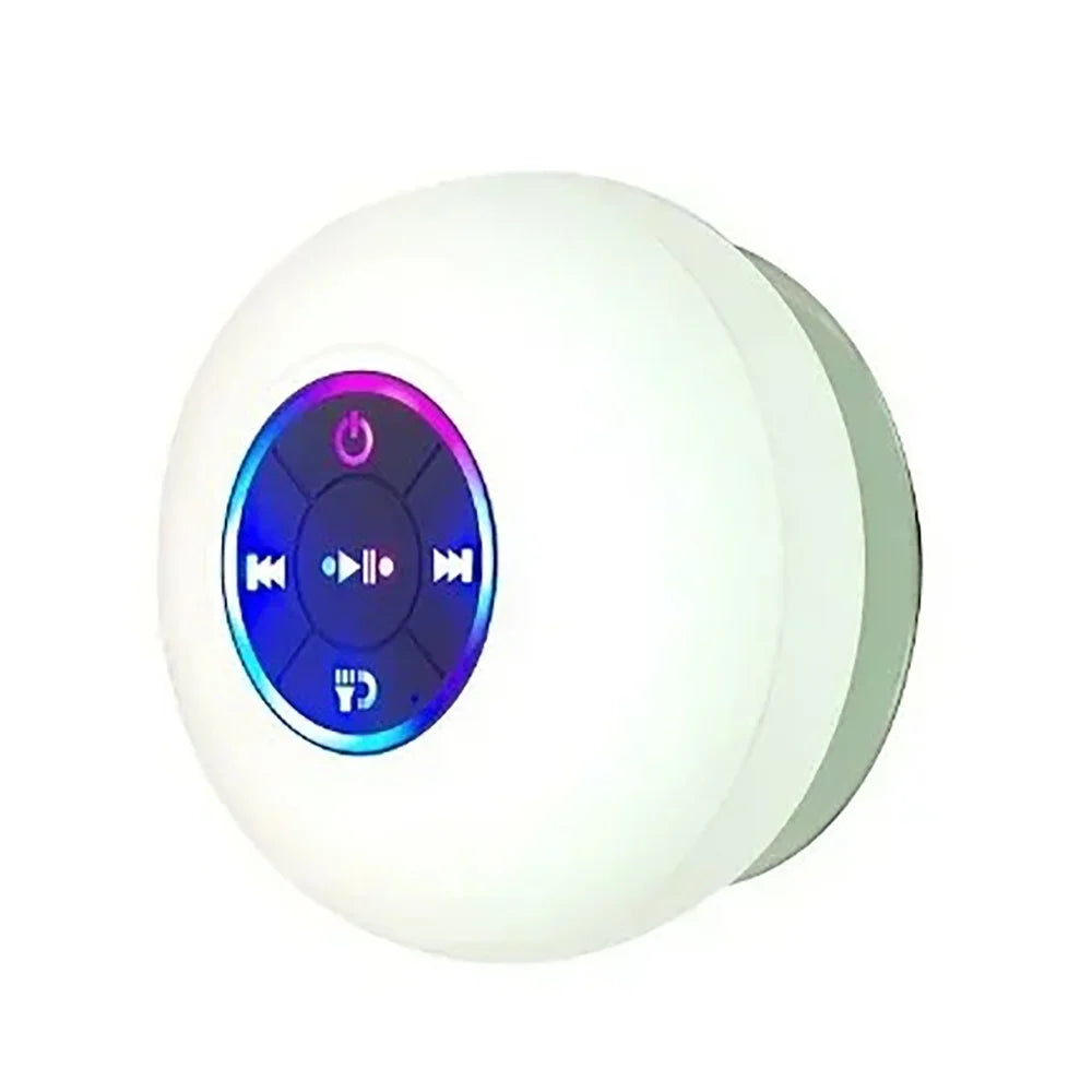 Bluetooth speaker very nice lighting with very strongly adsorbed on everything
