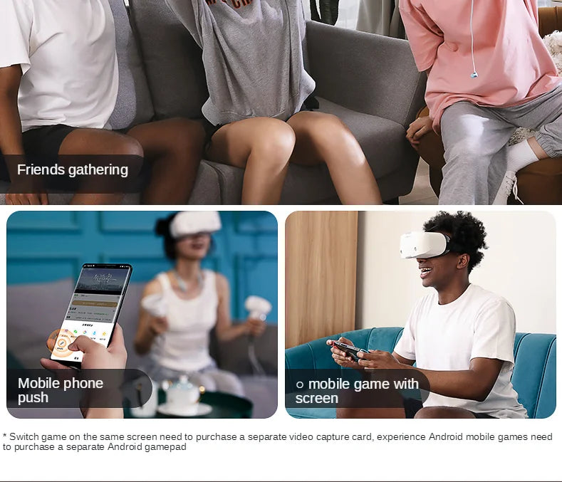 Original NOLO Sonic VR game all-in-one private theater 4K smart 3D glasses in stock！