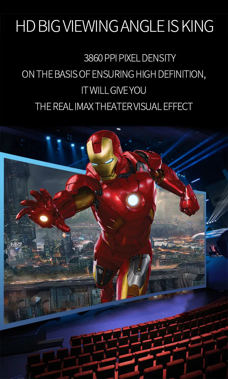 Factory hot sell Mobile cinema 3D Movies E633 smart Glasses VR Virtual Reality video glasses