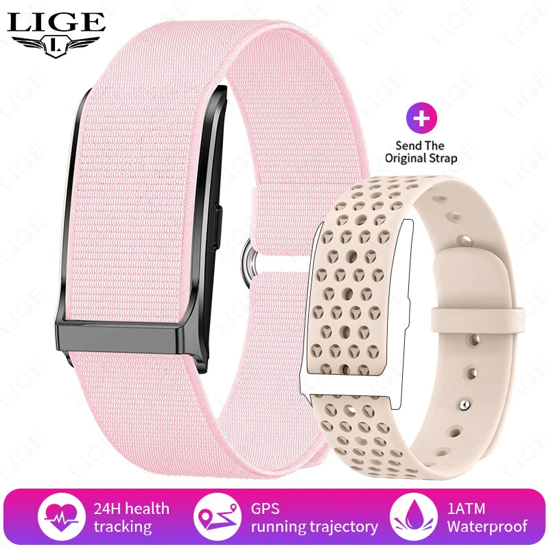 Smart Wristband Wearable Fitness Multi-Sport All-Day Automatic Continuous Monitoring Health Data Improve Sleep Stress Wellness