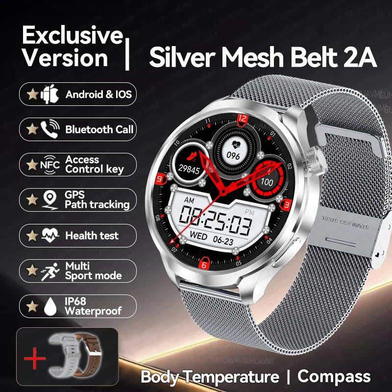 2025 New GPS Sports NFC Fashion Smartwatch