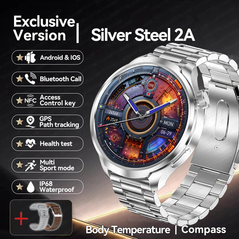 2025 New GPS Sports NFC Fashion Smartwatch
