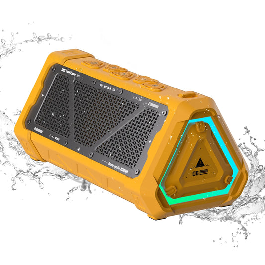 MLOVE P3 Outdoor Bluetooth Speaker, 40W Output Power Bluetooth 5.3, RGB Speaker Lights
