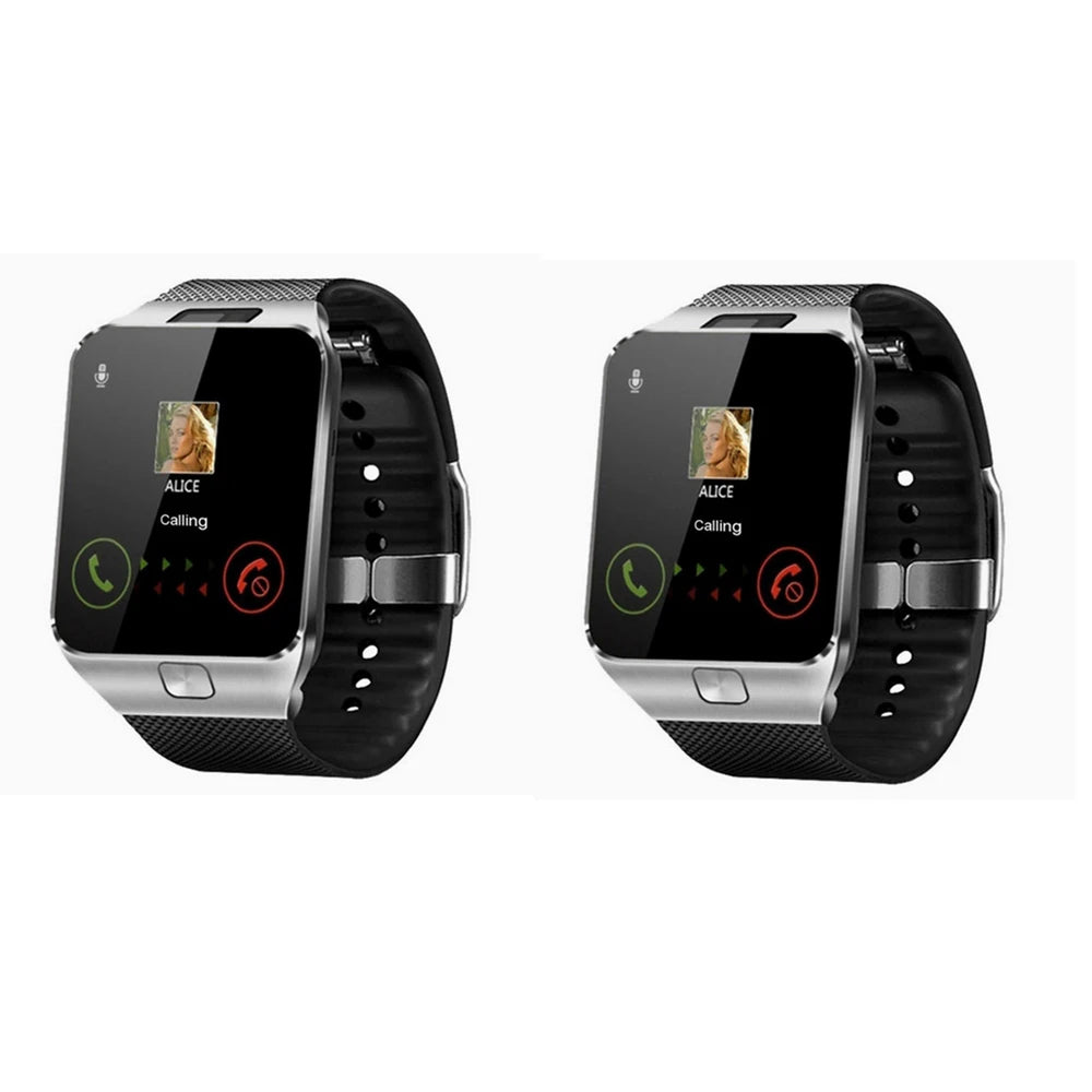 DZ09 Men Women Full Touch Scree Smart Watch  Sport Waterproof  With Sim Card