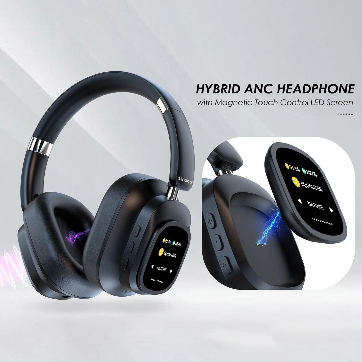 the smartest headphone ever with removing display