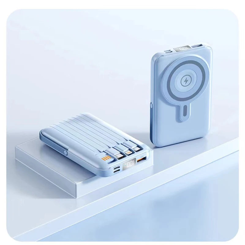 Wireless magnetic power bank 22.5W super fast charging 10000mAh