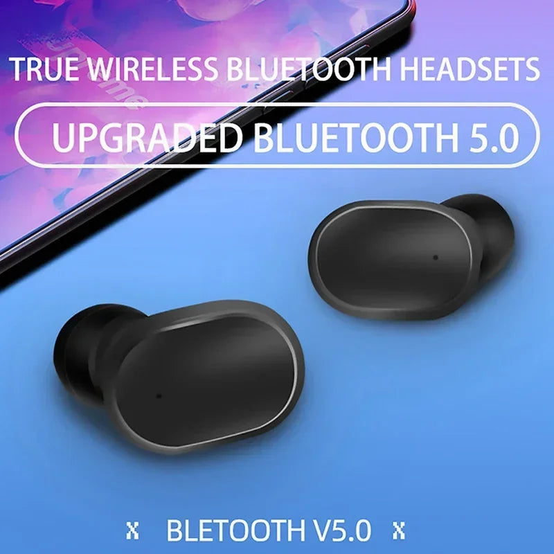 2025 original TWS A6s headset wireless earphones Bluetooth headphones 5.0 Sport stereo Fone Bluetooth earbuds for Xiaomi Huawei