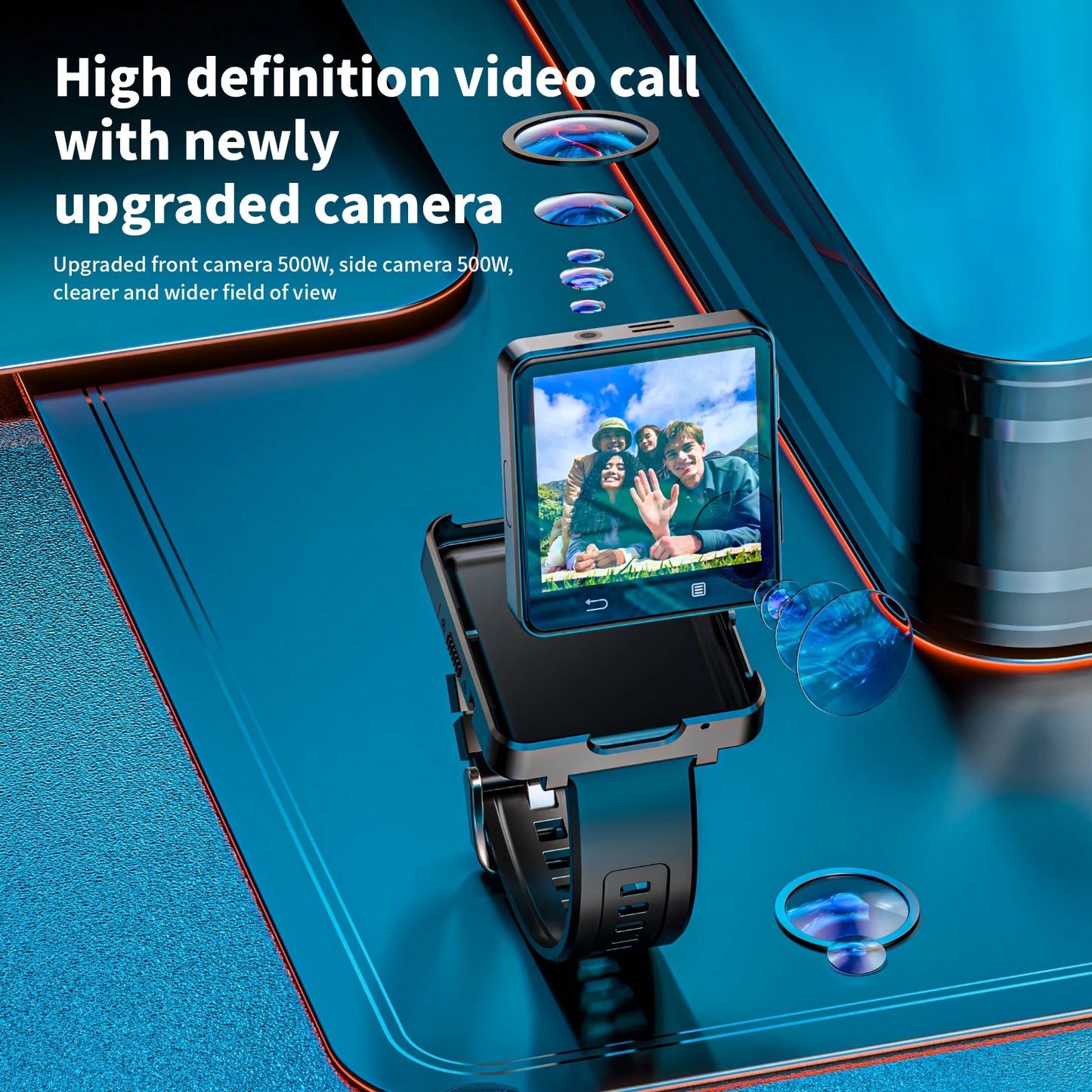 "LOKMAT APPLLP 2 MAX – The Ultimate Mini Phone on Your Wrist."