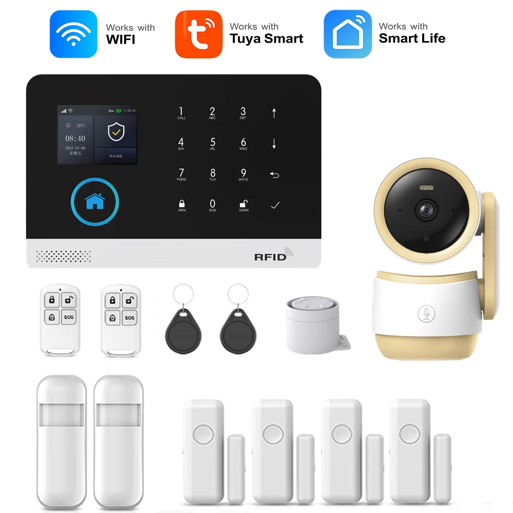 Smart security alarm system to protect your home