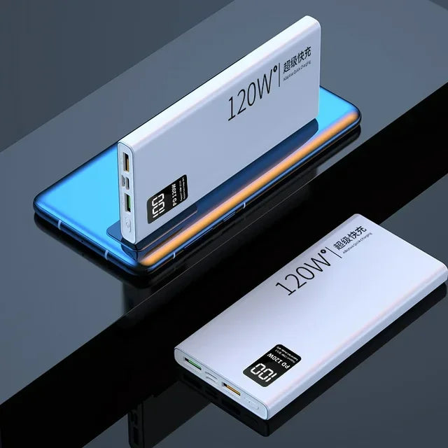 80000mAh Power Bank 120W Super Fast Charging
