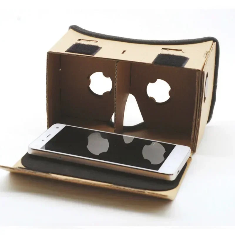 Portable Virtual Reality Glasses Google Cardboard Glasses 3D very cheap for all