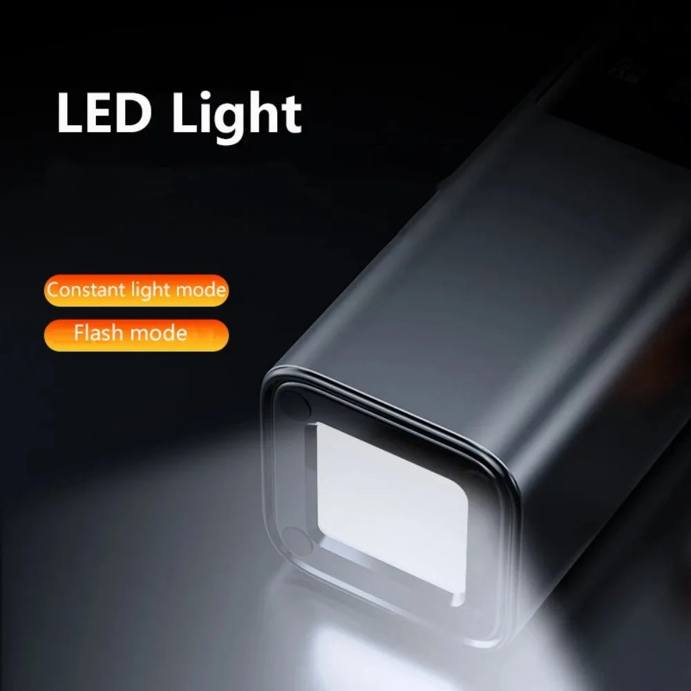 100W 80000mAh Power Bank Portable PD External Battery LED Power Bank for laptops Fast Charge Power Station