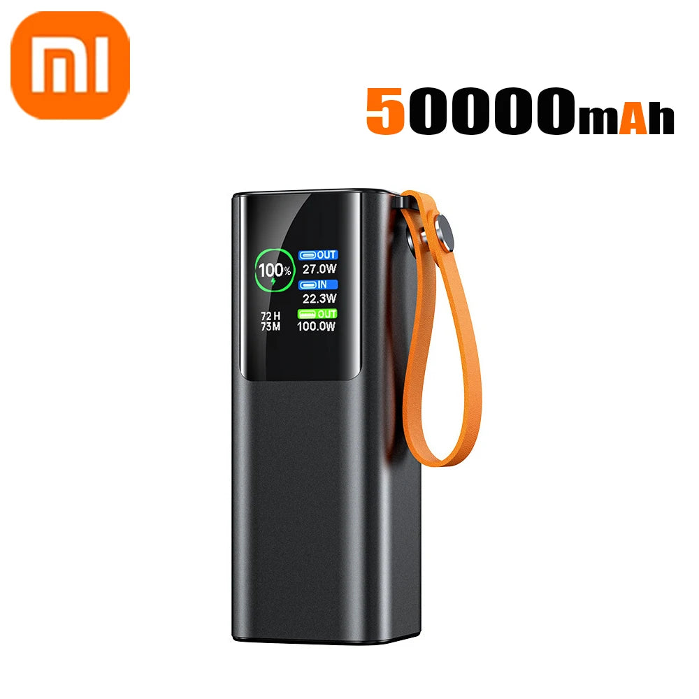 100W 80000mAh Power Bank Portable PD External Battery LED Power Bank for laptops Fast Charge Power Station