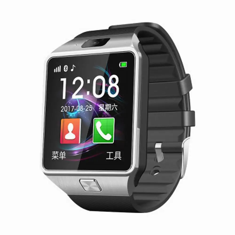 DZ09 Men Women Full Touch Scree Smart Watch  Sport Waterproof  With Sim Card
