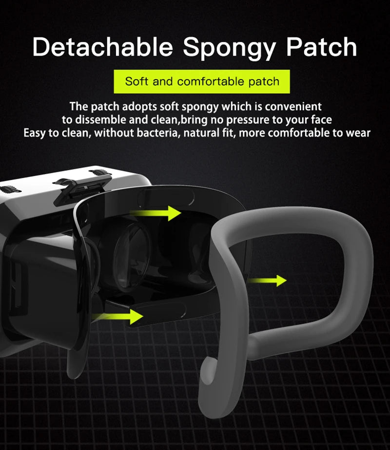 Xiaomi G10 3D Virtual Reality Glasses Device Helmet Lenses Headset With Controllers Game