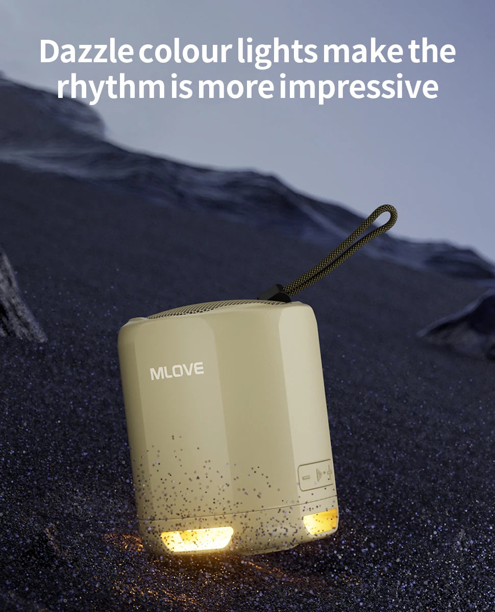 MLOVE Portable Bluetooth Speaker