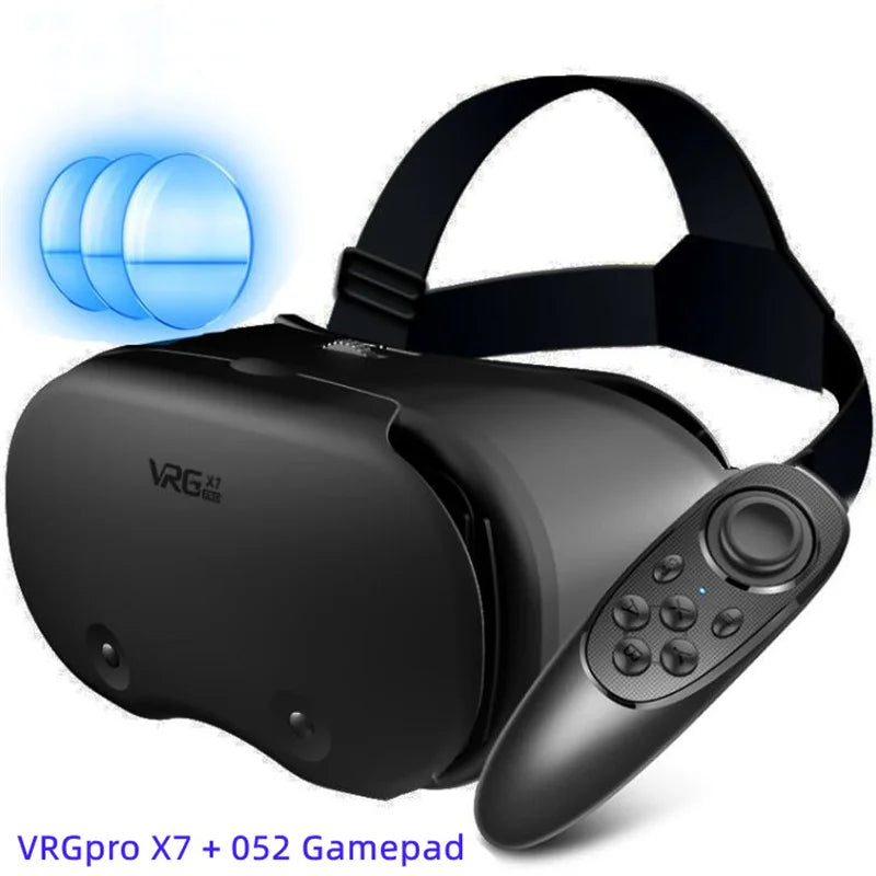 Original VRGpro X7 VR Virtual Reality 3D Glasses Box VR Google Cardboard Helmet