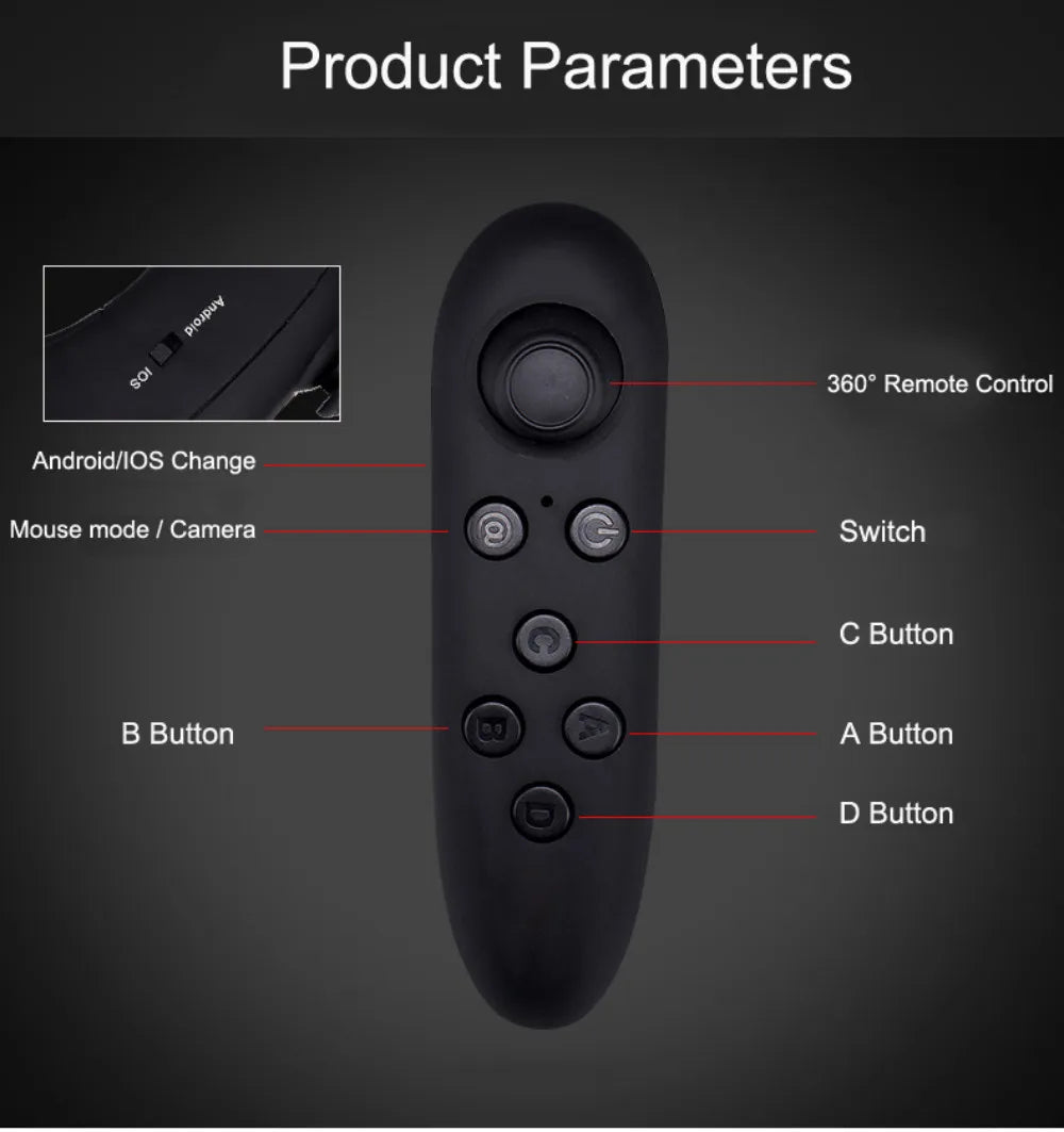 Shinecon Viar Virtual Reality VR Glasses Headset 3D Device Helmet