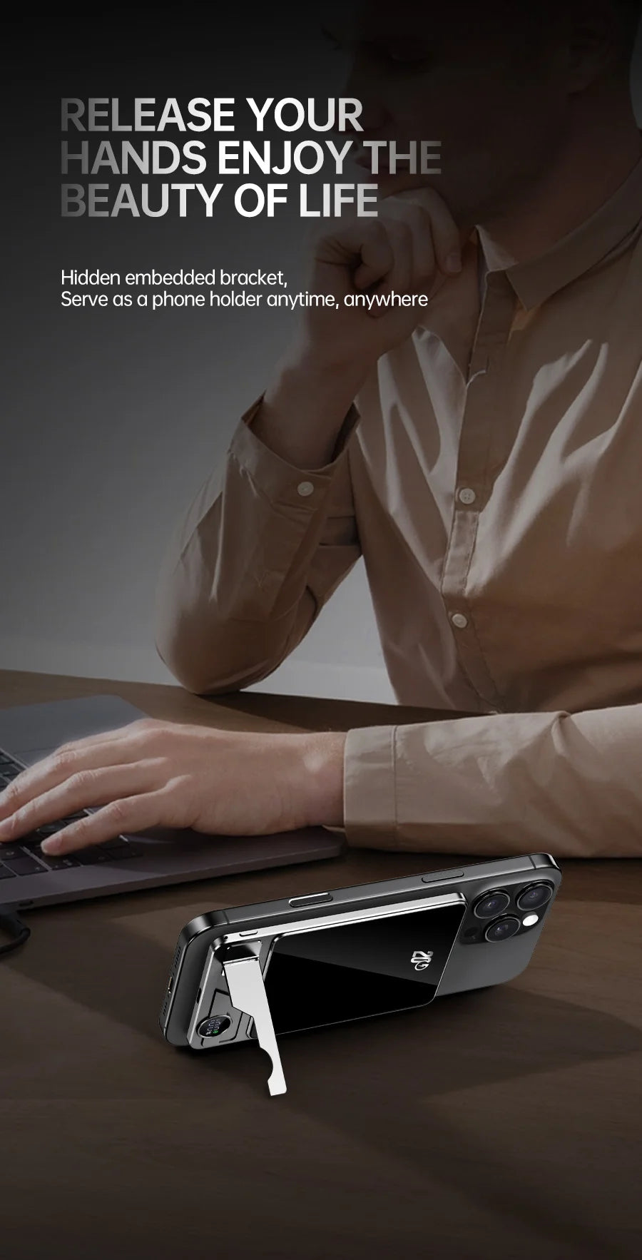 The best selling Ultra Slim Power Bank for MagSafe