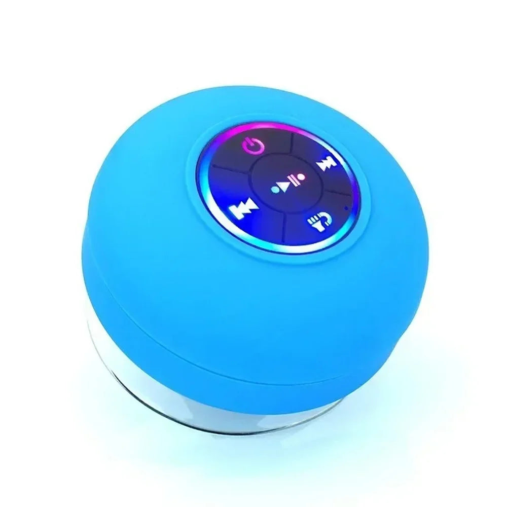 Bluetooth speaker very nice lighting with very strongly adsorbed on everything