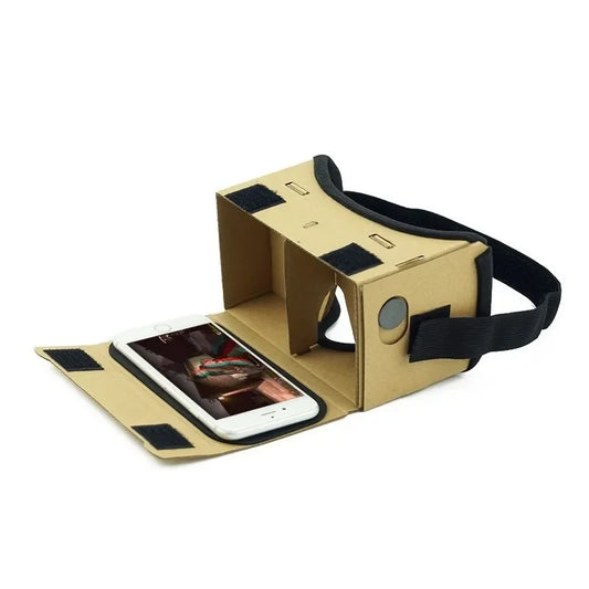 Portable Virtual Reality Glasses Google Cardboard Glasses 3D very cheap for all