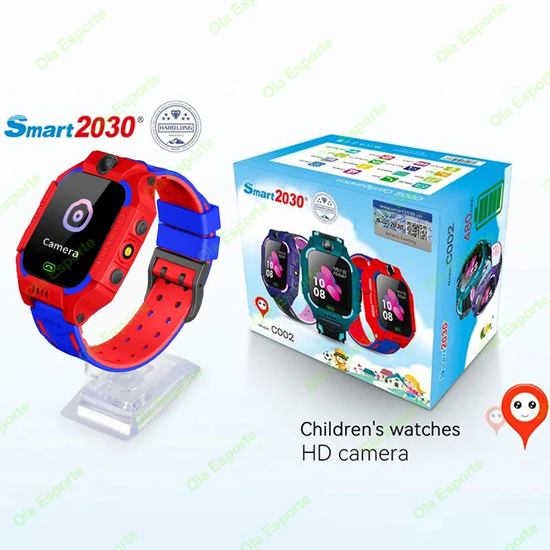 Kids smart watch with sim card and GPS to track your son