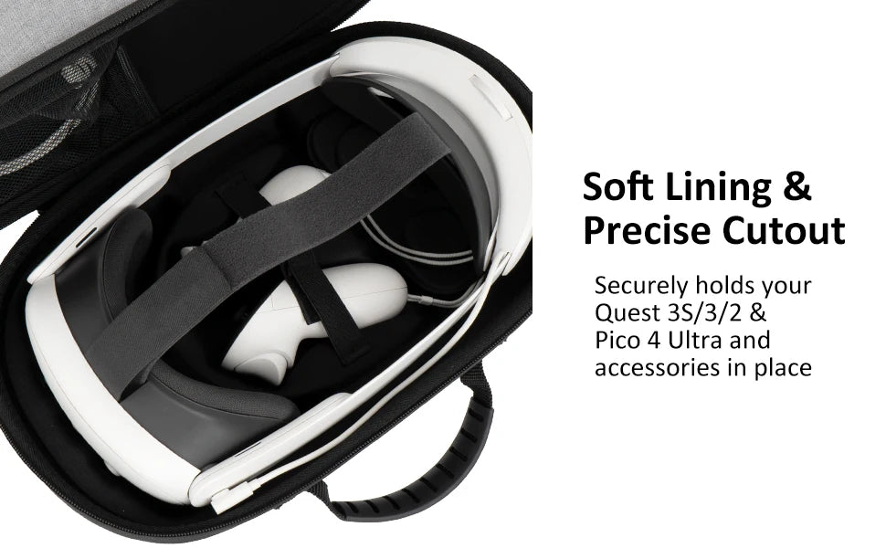 Hard Travel Carrying Case Box for Meta Quest