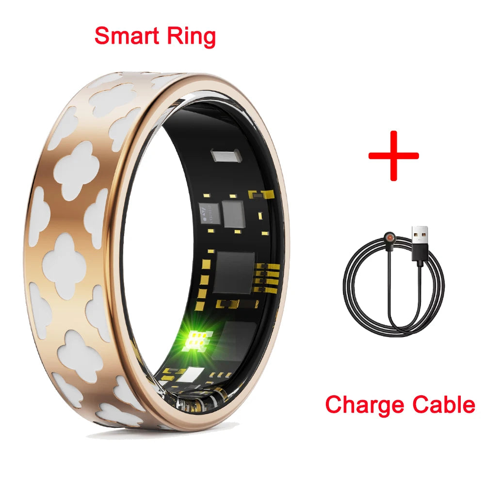 Enamel Color Craftsmanship Smart Ring