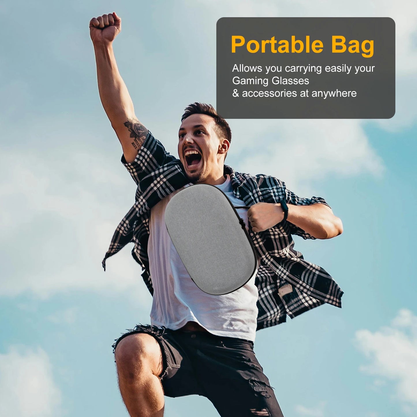 Hard Travel Carrying Case Box for Meta Quest