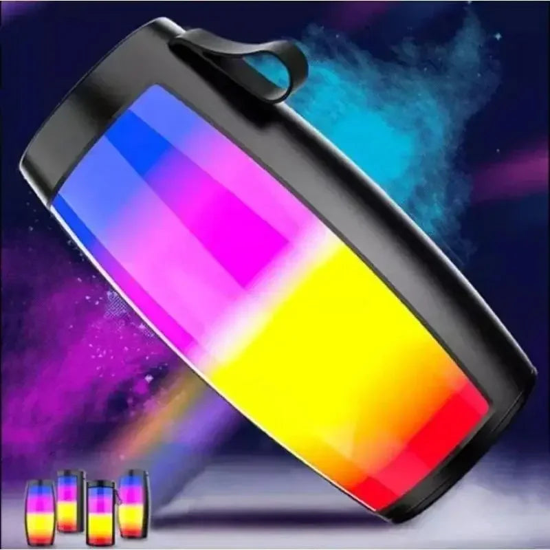 Digital speaker with cool lighting effect