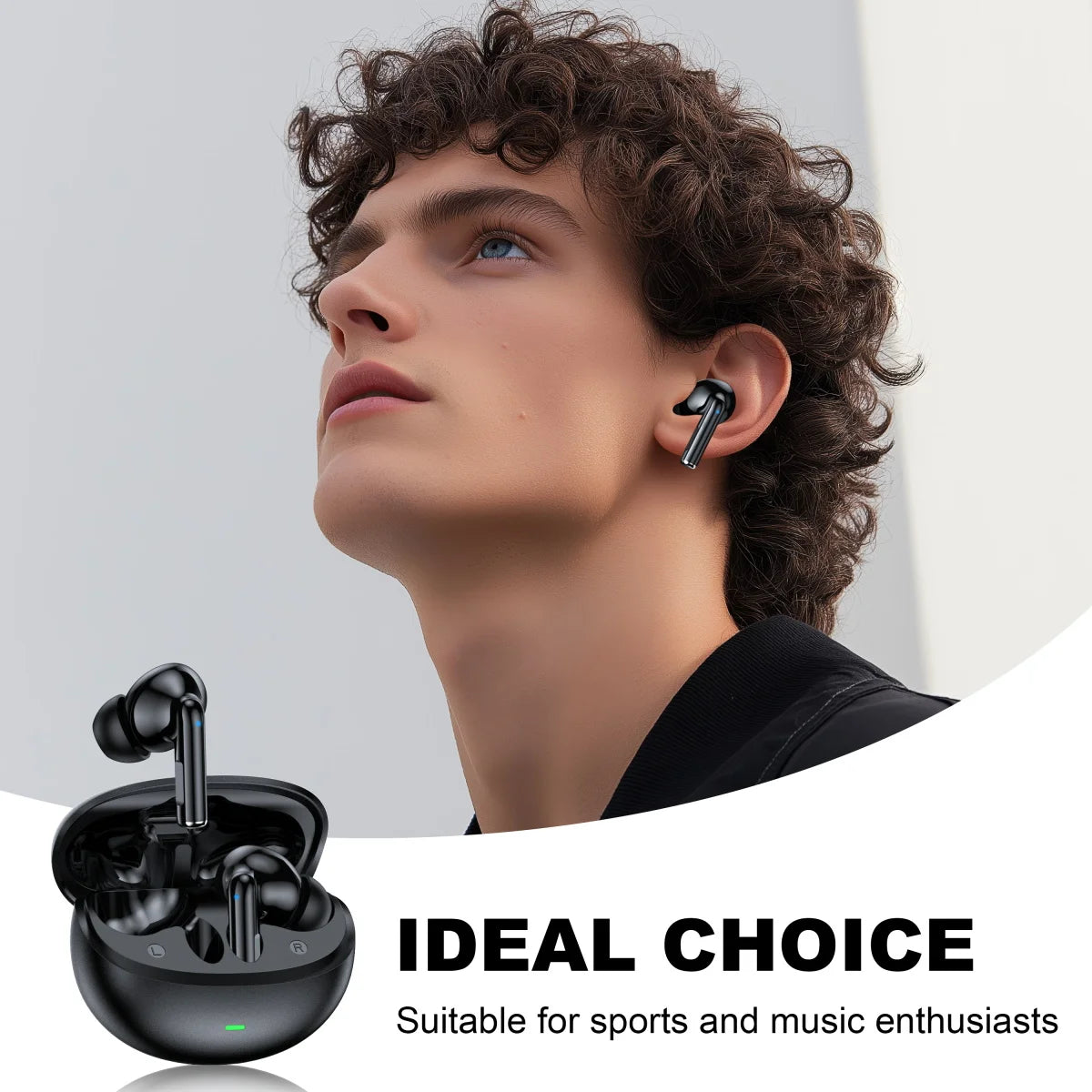 Bluetooth Headphones with Hybrid Technology