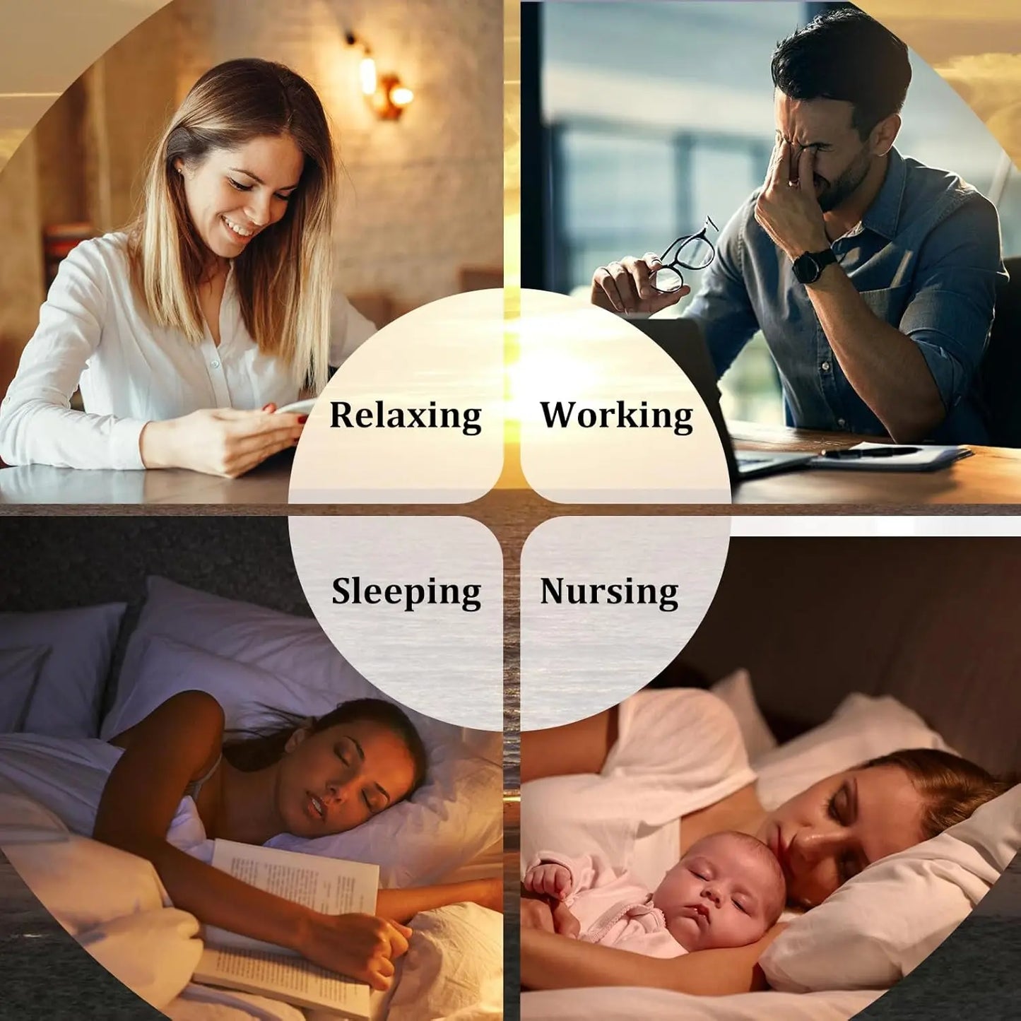 White Noise Bluetooth Speaker Sleep Aid Night Light Humidifier All-in-one Machine 8 Group Nature Sound Stereo Soundbox