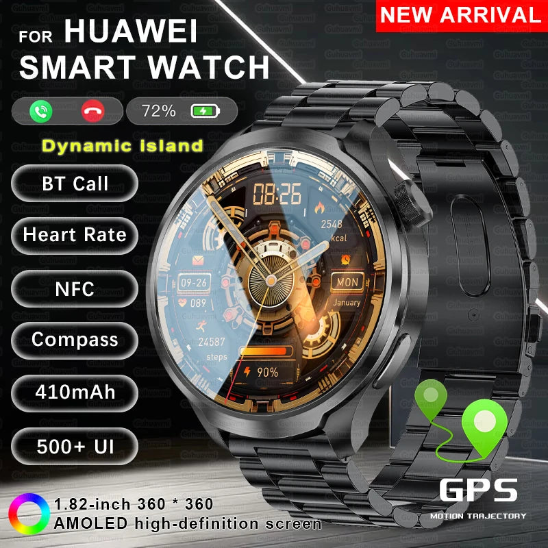 2025 New GPS Sports NFC Fashion Smartwatch