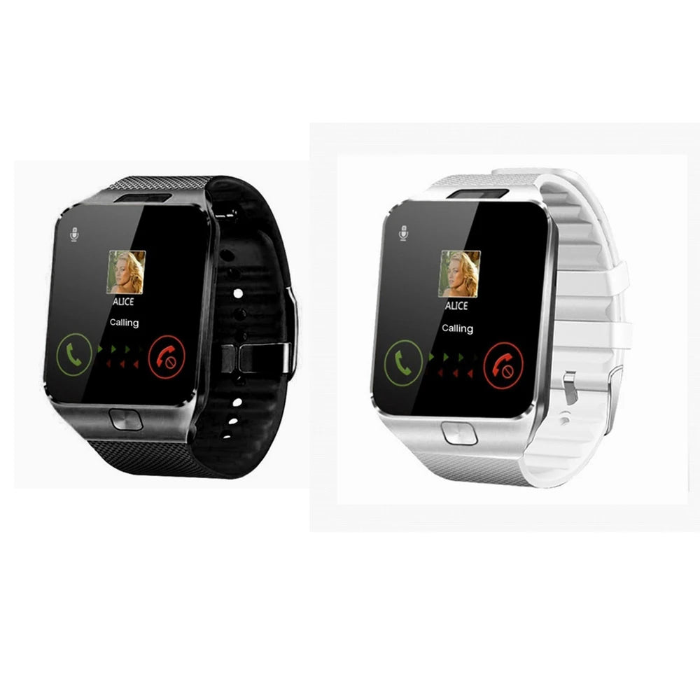 DZ09 Men Women Full Touch Scree Smart Watch  Sport Waterproof  With Sim Card
