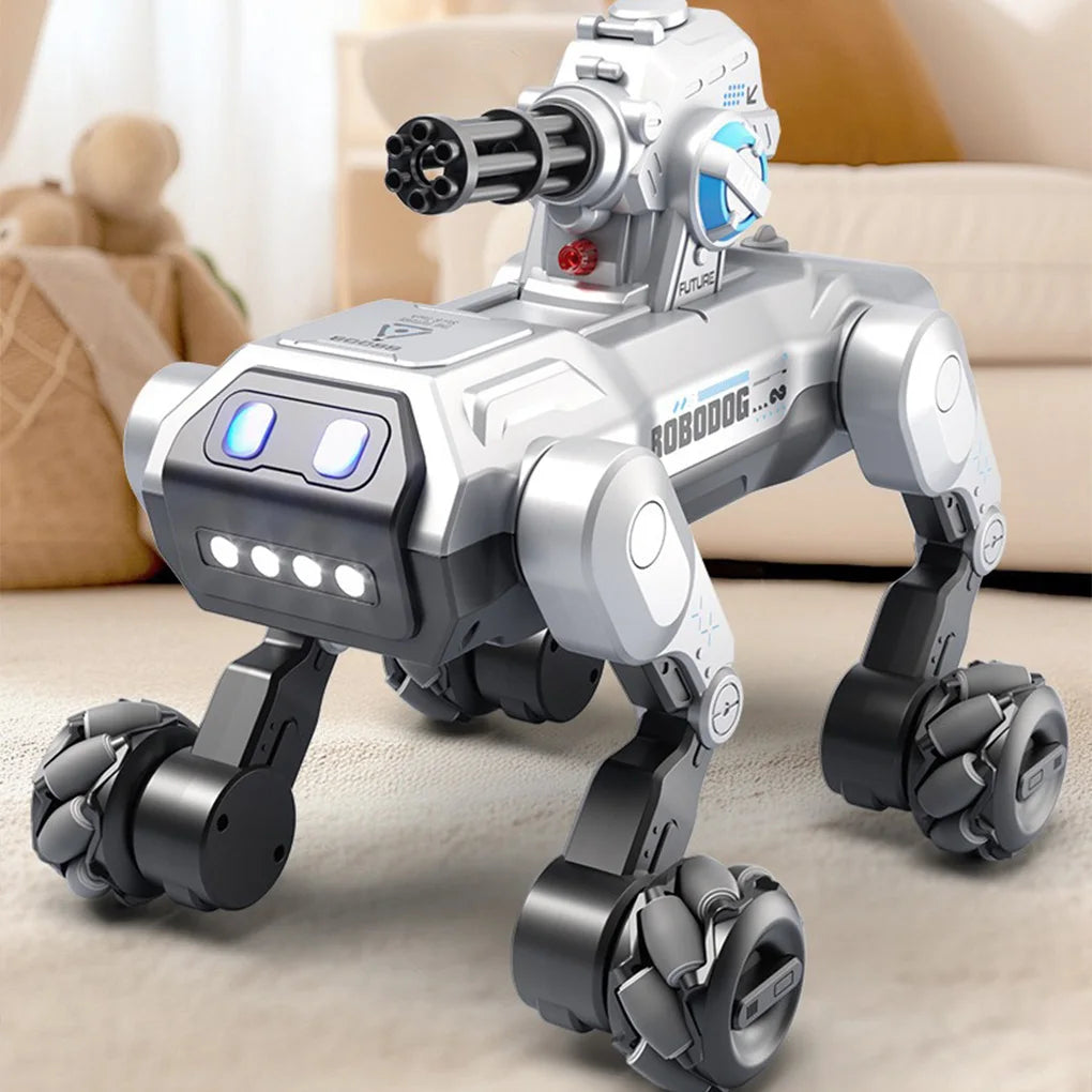Intelligent Robot Dog Gesture Induction auto-act coquetry dance Interactive Stunt Music Toy RC Stunt Machine Dog Kid Gift