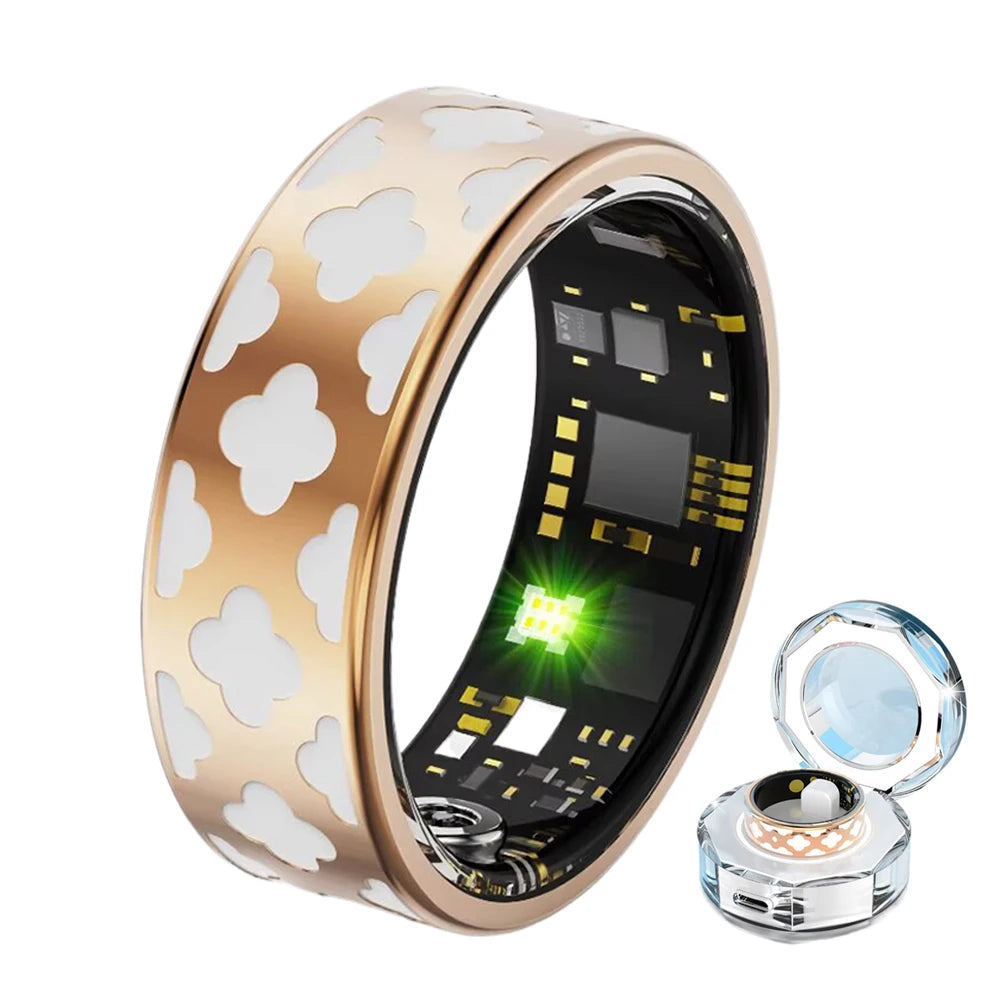 Enamel Color Craftsmanship Smart Ring