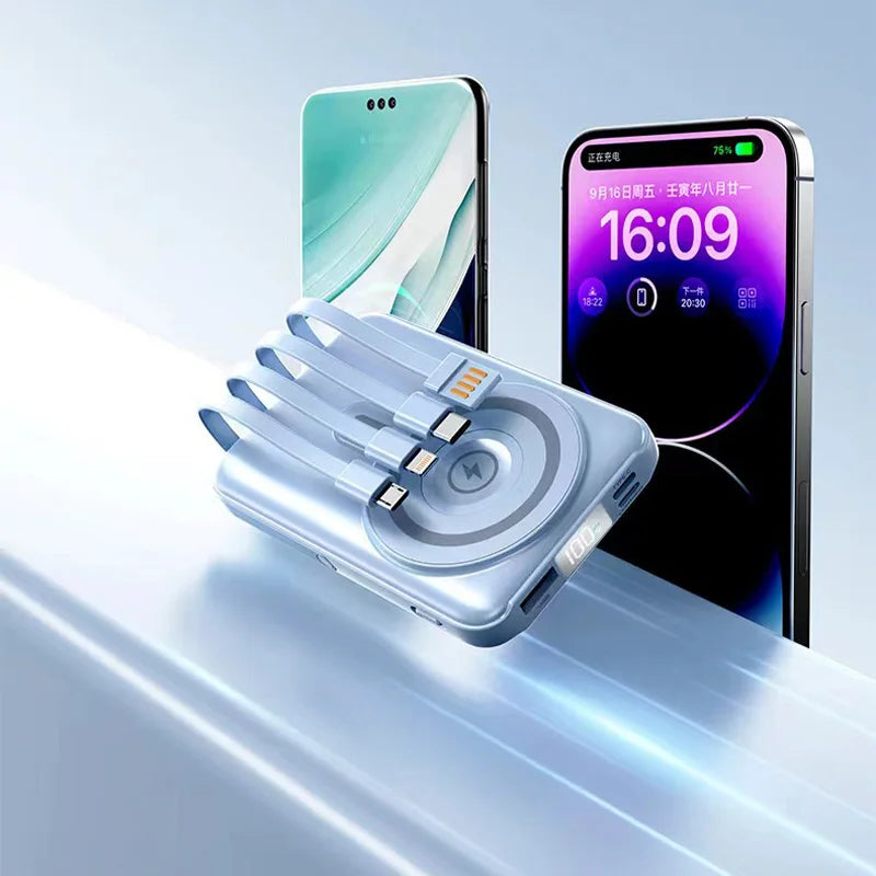 Wireless magnetic power bank 22.5W super fast charging 10000mAh