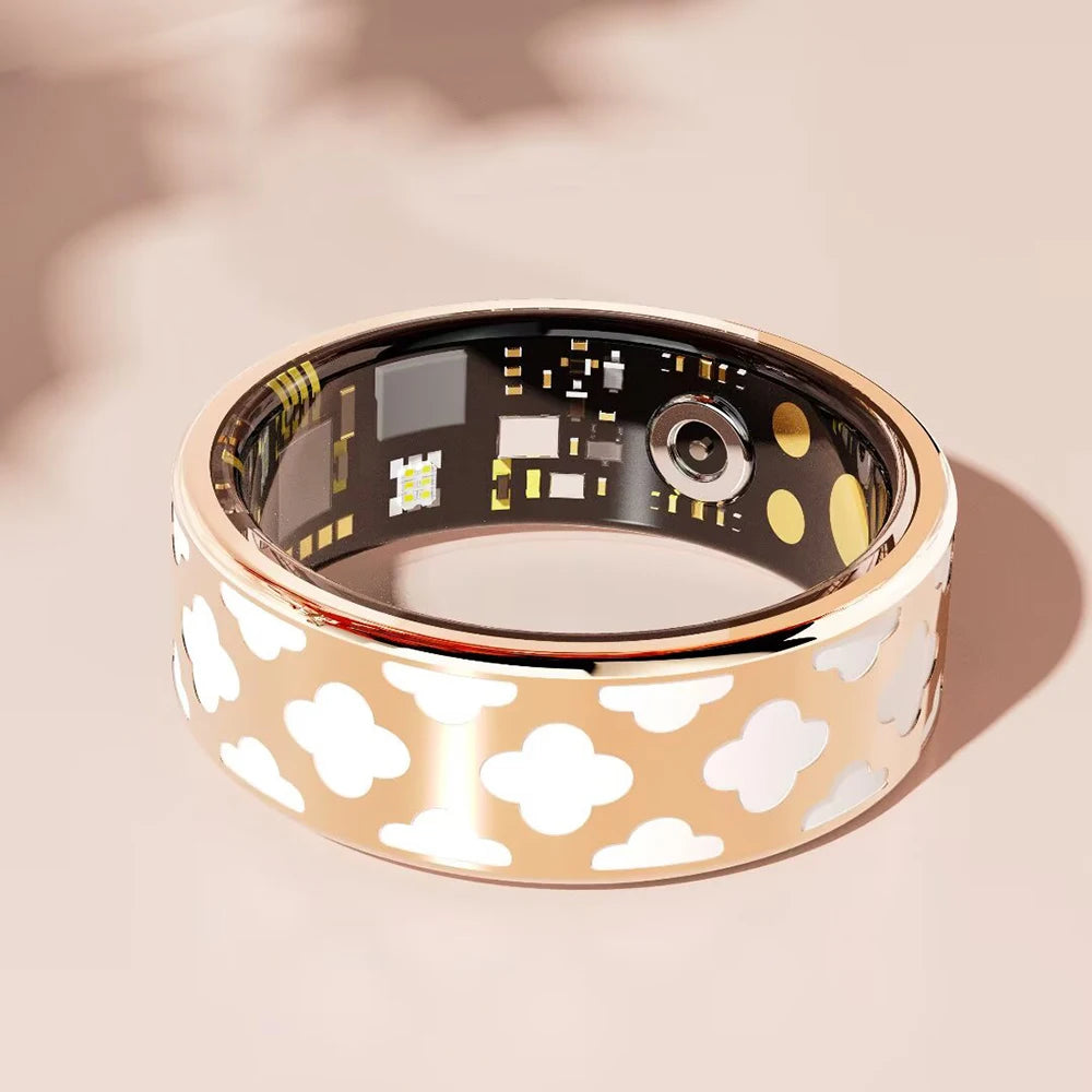 Enamel Color Craftsmanship Smart Ring