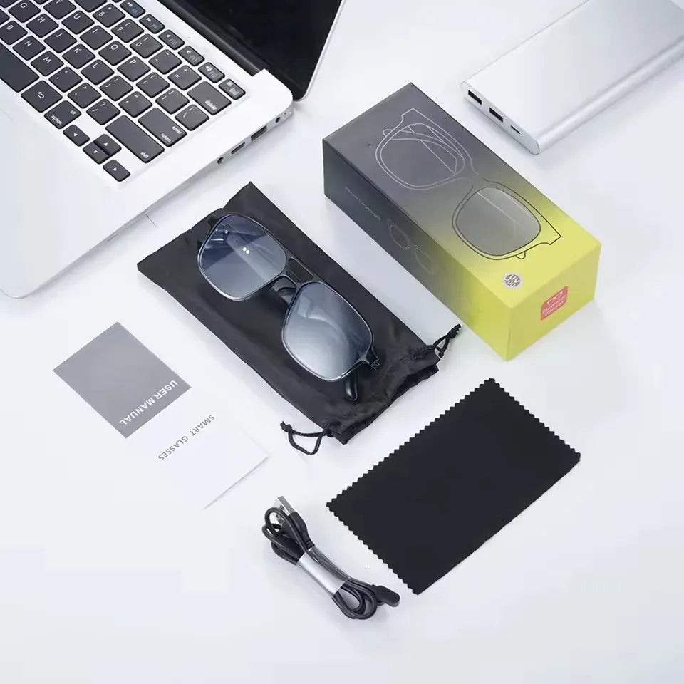 Smart Sunglasses with music , Camera , VIDEO , Gaming , Voice  Assistant , calling