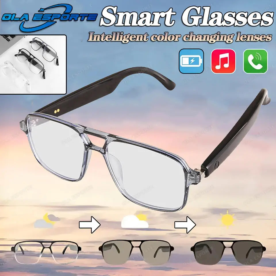 Smart Sunglasses with music , Camera , VIDEO , Gaming , Voice  Assistant , calling