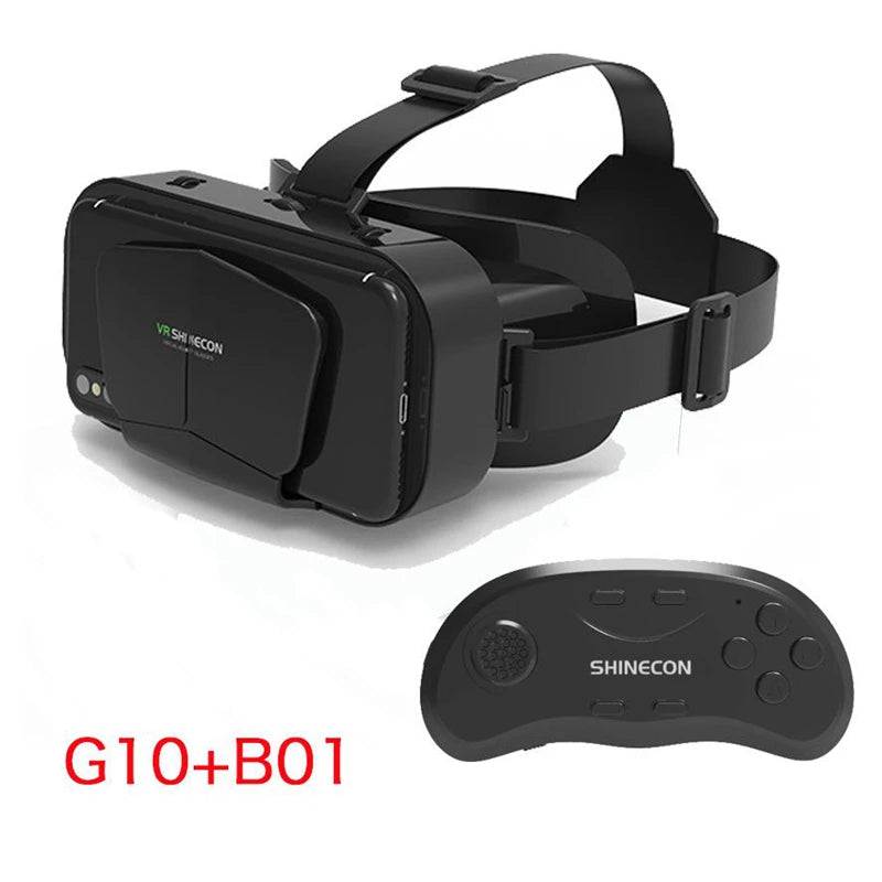 Xiaomi G10 3D Virtual Reality Glasses Device Helmet Lenses Headset With Controllers Game