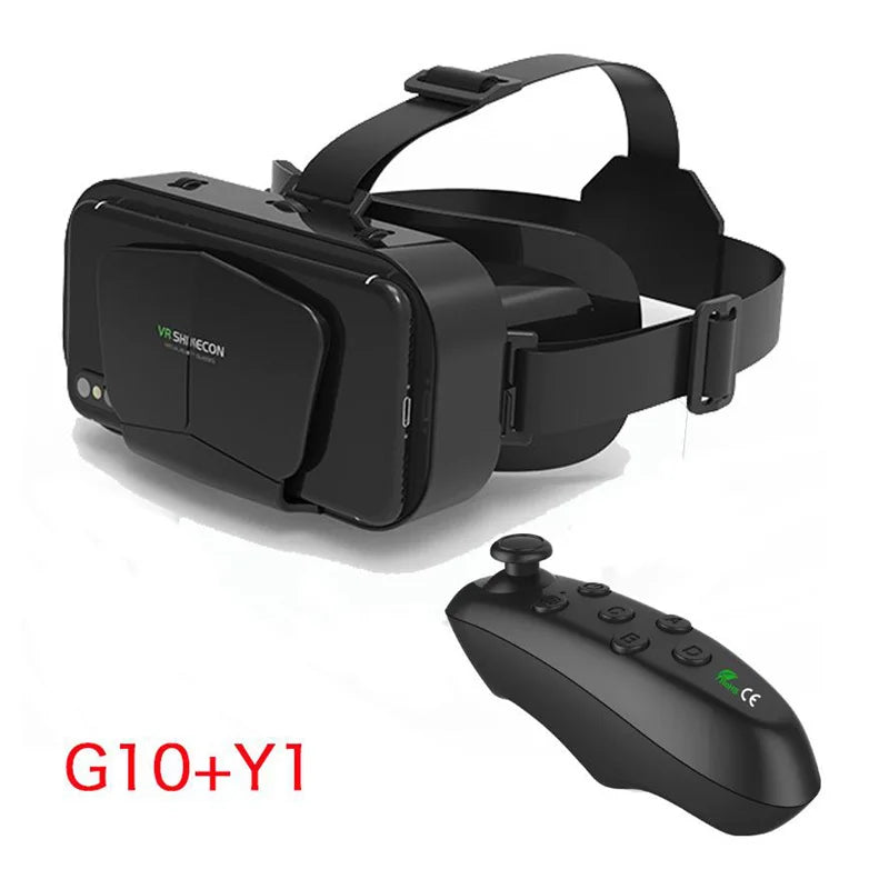 Xiaomi G10 3D Virtual Reality Glasses Device Helmet Lenses Headset With Controllers Game