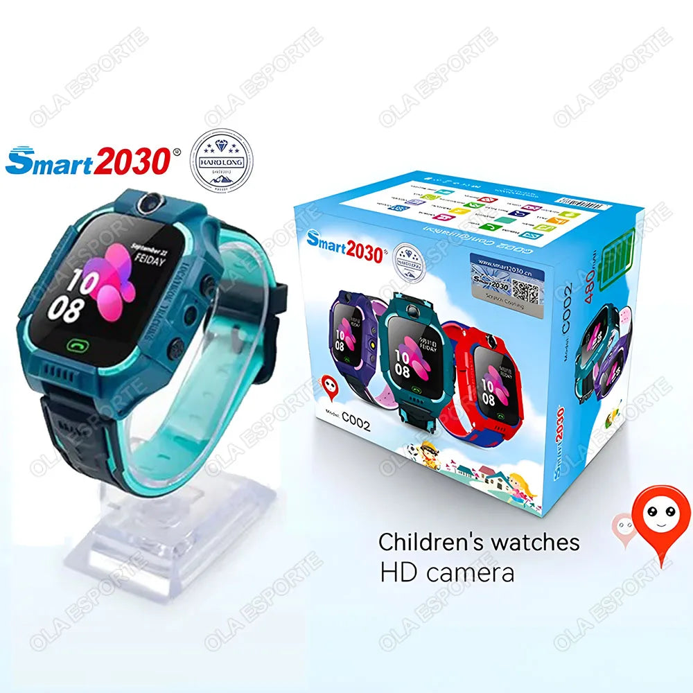 Kids smart watch with sim card and GPS to track your son