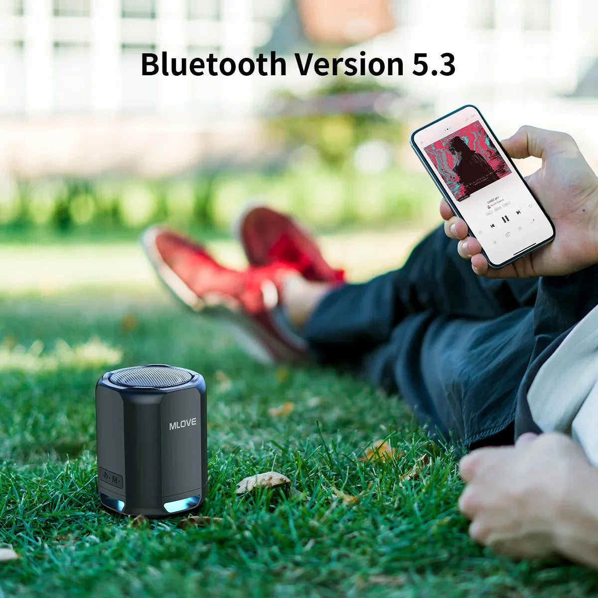 MLOVE Portable Bluetooth Speaker